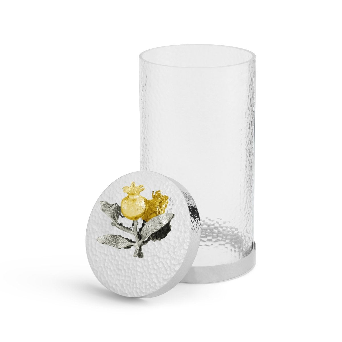 Michael Aram Pomegranate Silver &amp; Gold Canister