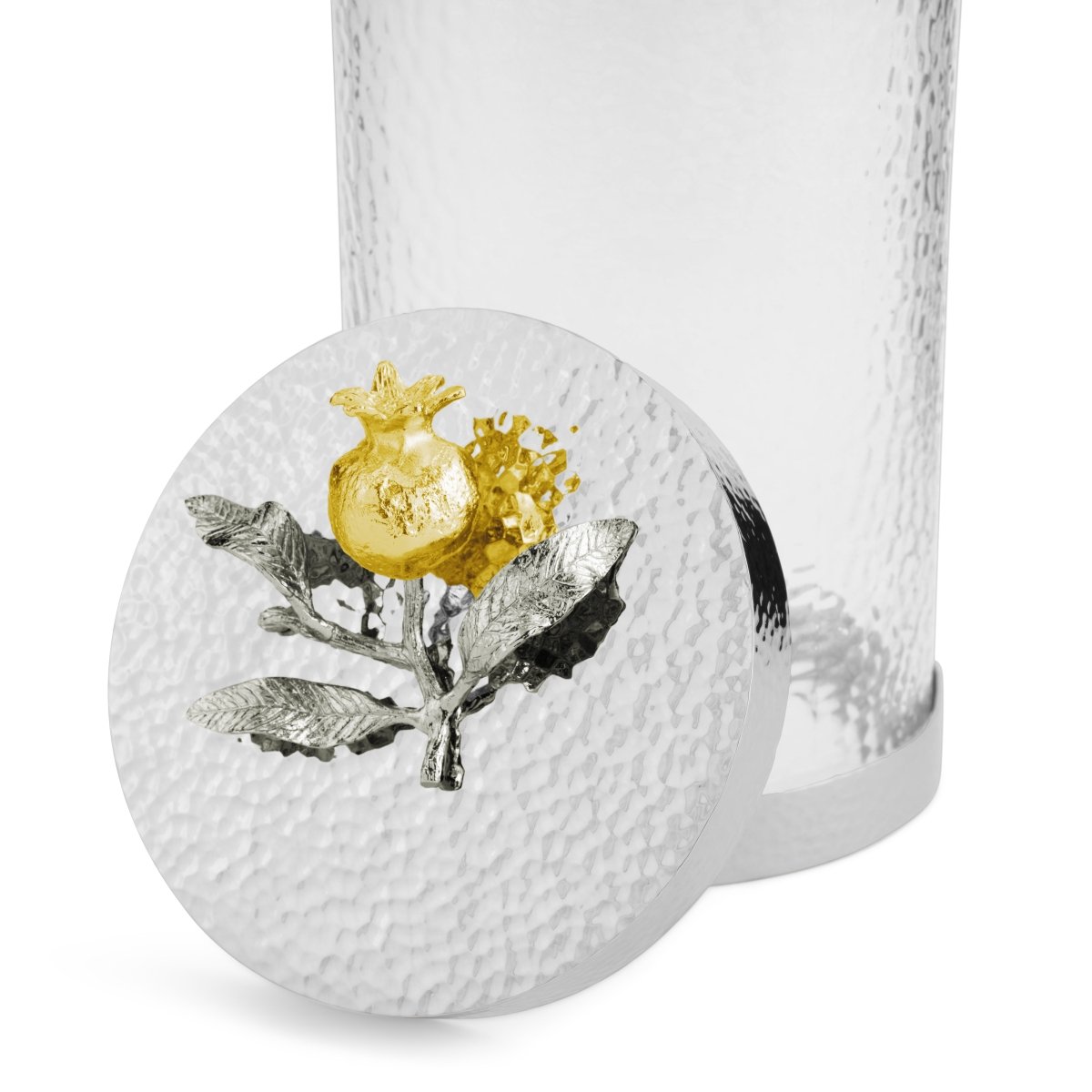 Michael Aram Pomegranate Silver &amp; Gold Canister