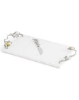 Michael Aram Pomegranate Silver & Gold Cheeseboard & Spreader