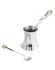 Michael Aram Pomegranate Silver & Gold Coffee Pot w/ Spoon