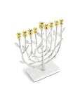 Michael Aram Pomegranate Silver & Gold Menorah