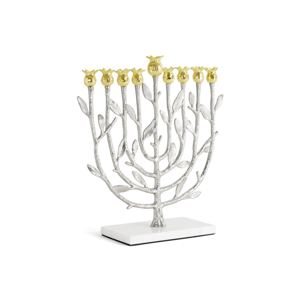 Michael Aram Pomegranate Silver &amp; Gold Menorah