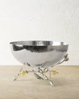 Michael Aram Pomegranate Silver & Gold Serving Bowl