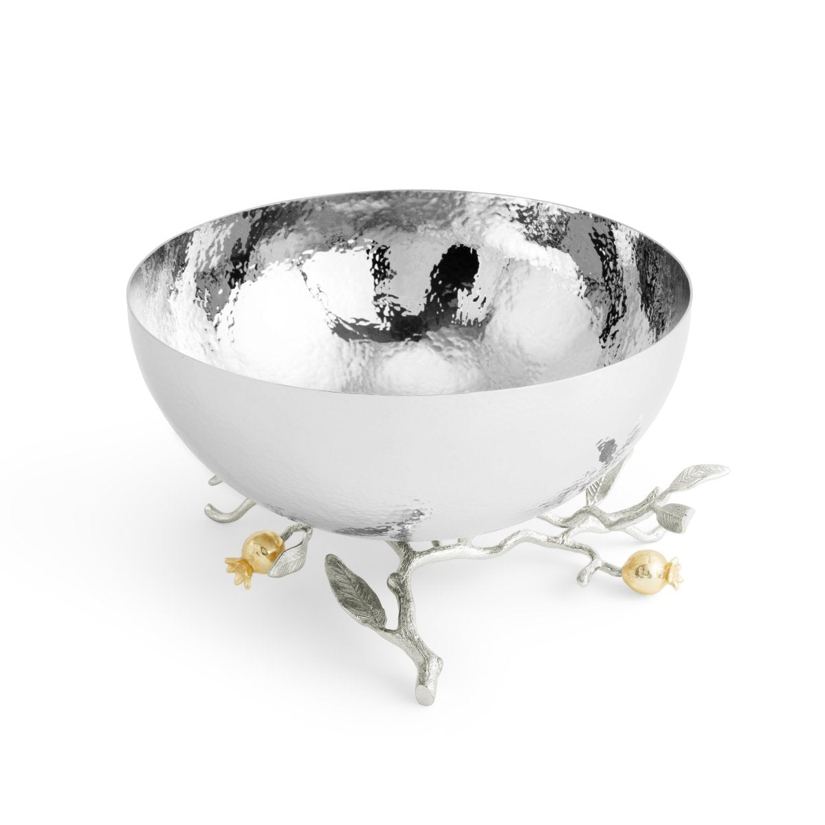 Michael Aram Pomegranate Silver & Gold Serving Bowl