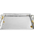 Michael Aram Pomegranate Silver & Gold Serving Tray