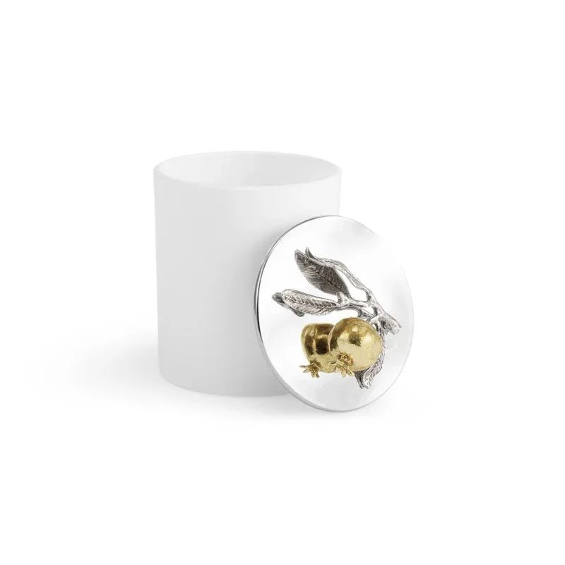Pomegranate Silver & Gold Scented Candle, 8 oz. – Michael Aram