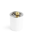 Michael Aram Pomegranate Silver & Gold Single Wick Scented Candle