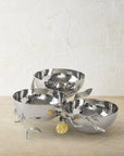 Michael Aram Pomegranate Silver & Gold Triple Bowl