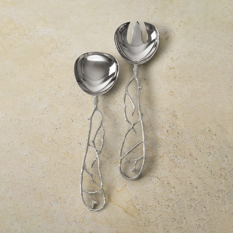 Michael Aram Pomegranate Silver Serving Set