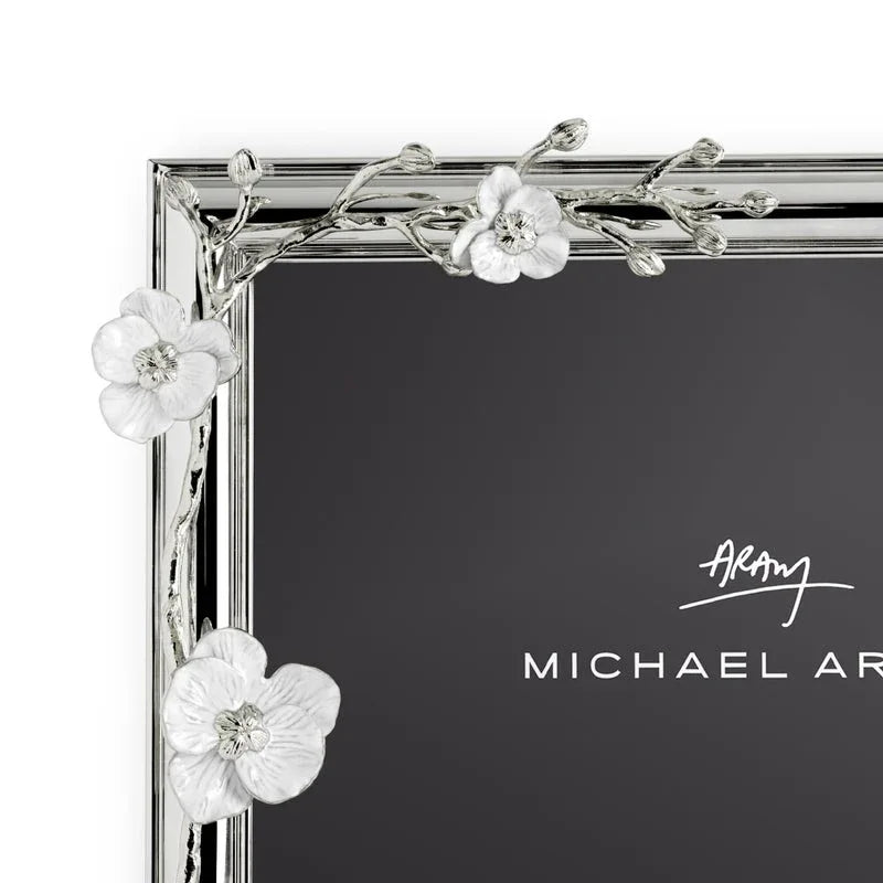 Silver Orchid 8x10 Frame – Michael Aram