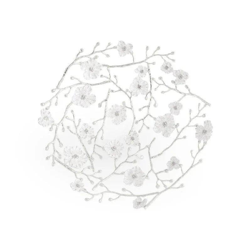 Silver Orchid Basket – Michael Aram