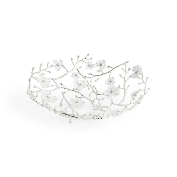 Silver Orchid Basket – Michael Aram