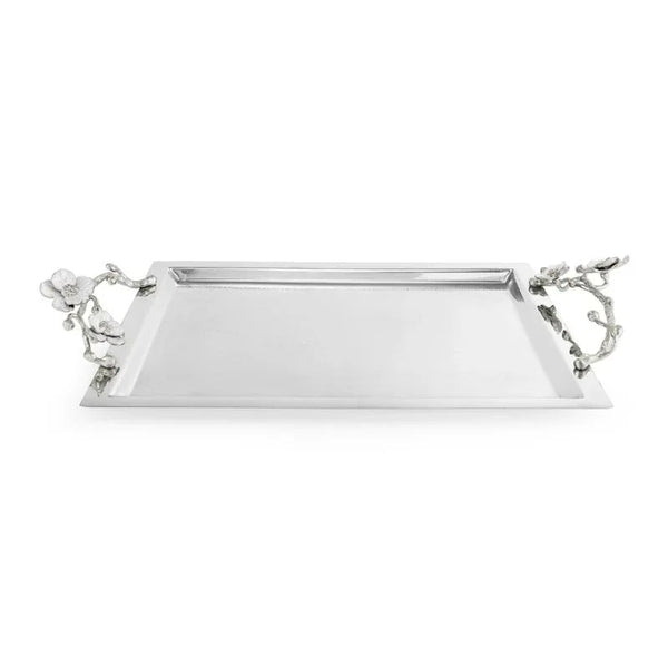 Silver Orchid Large Tray – Michael Aram