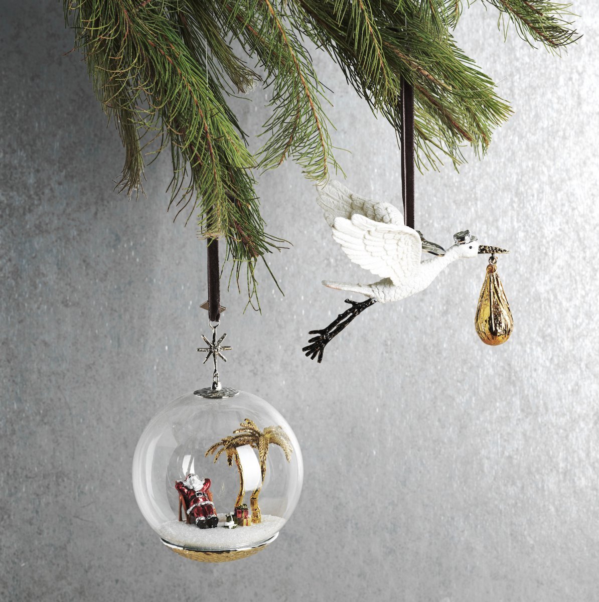 Michael Aram Stork Ornament - Discon