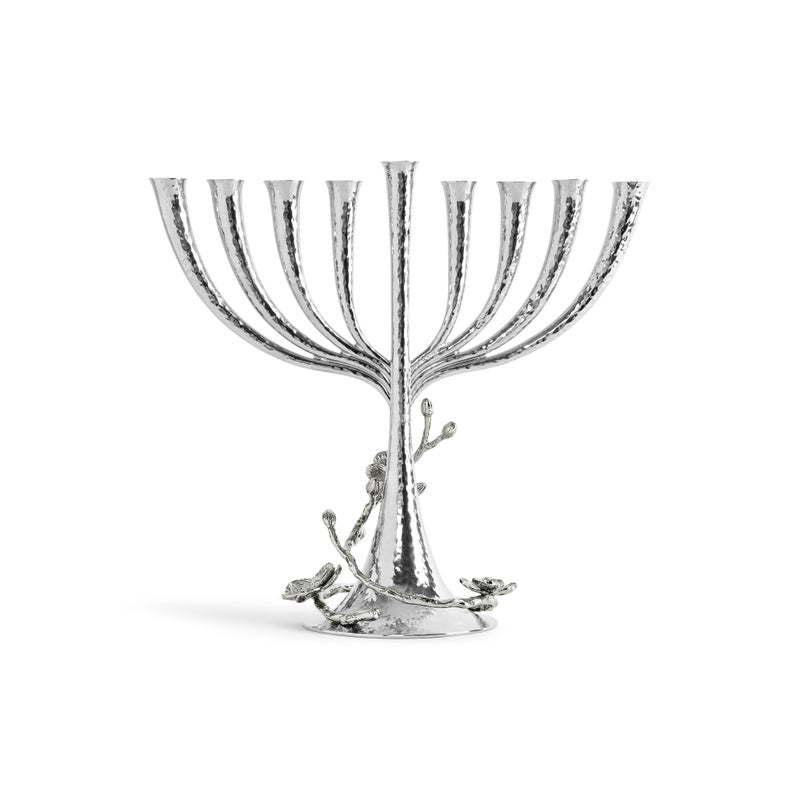 Michael Aram White Orchid Menorah