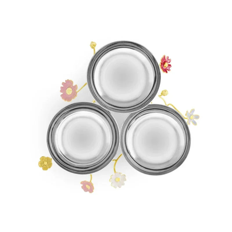 Wildflower Triple Dish – Michael Aram