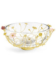 Michael Aram Wildflowers Large Glass Bowl