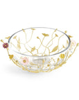 Michael Aram Wildflowers Large Glass Bowl