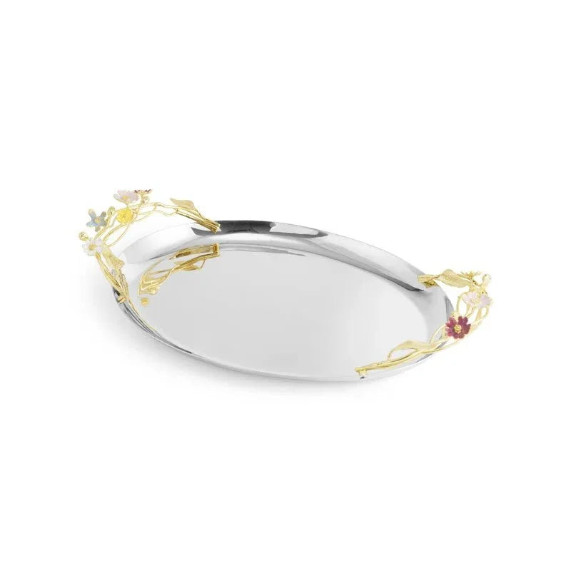 MICHAEL ARAM サービングトレイ Wildflowers Medium Oval Tray – Michael Aram