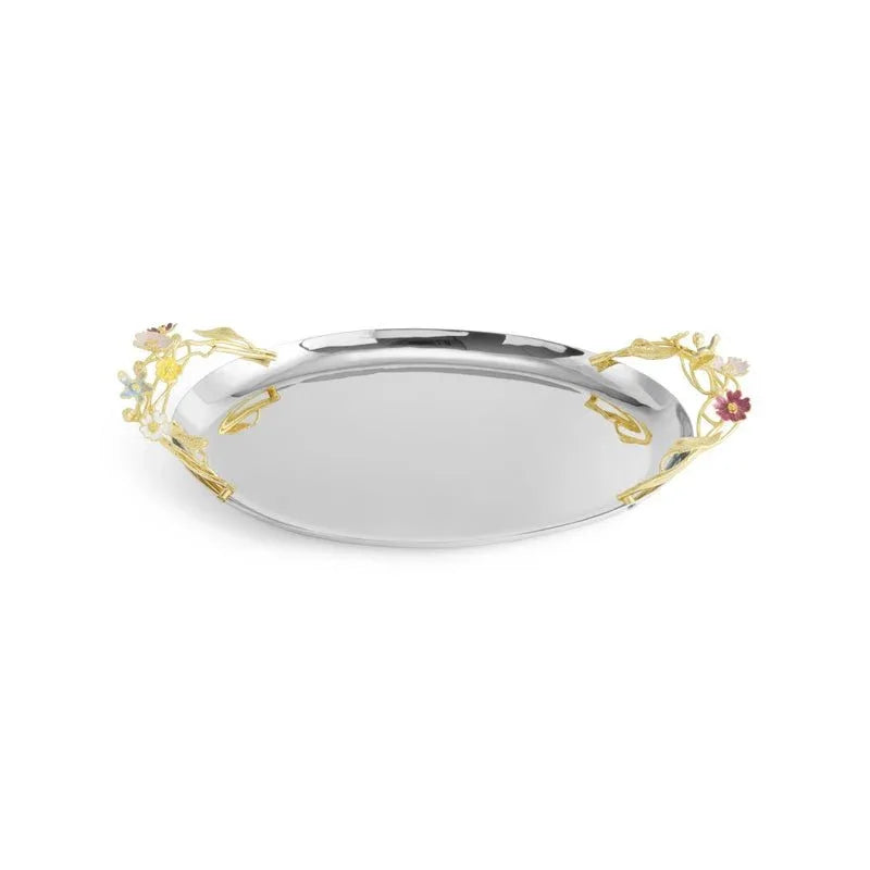 s*w様 AriiMomoyo Pottery ハンドトレイ　新品未使用 Wildflowers Medium Oval Tray – Michael Aram