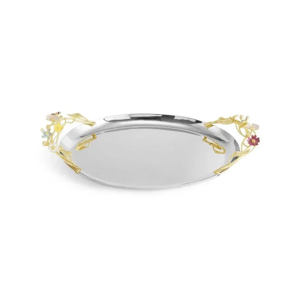 Wildflowers Medium Oval Tray – Michael Aram