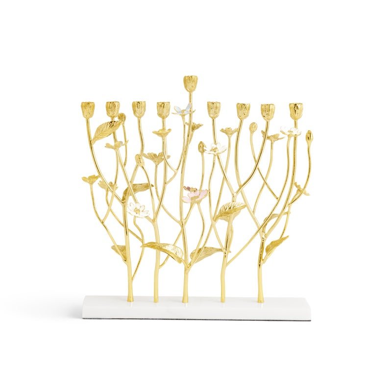 Michael Aram Wildflowers Menorah