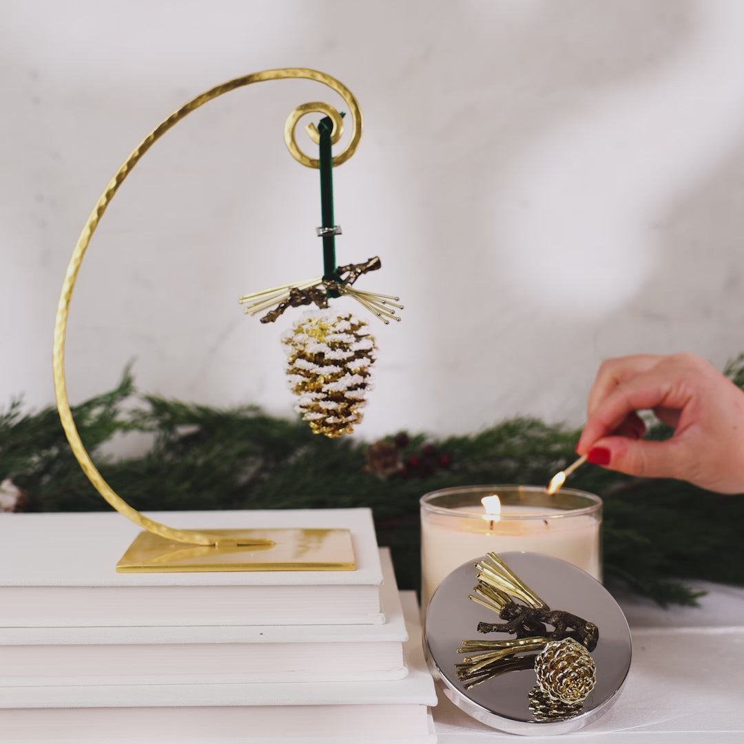 Michael Aram Ornament Stand Gold