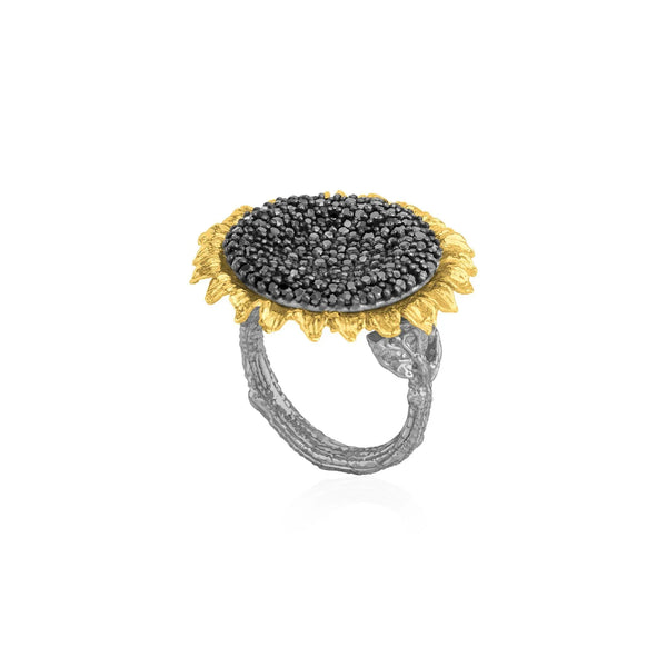 Michael Aram 510811857BD Vincent 25mm Ring with Diamonds