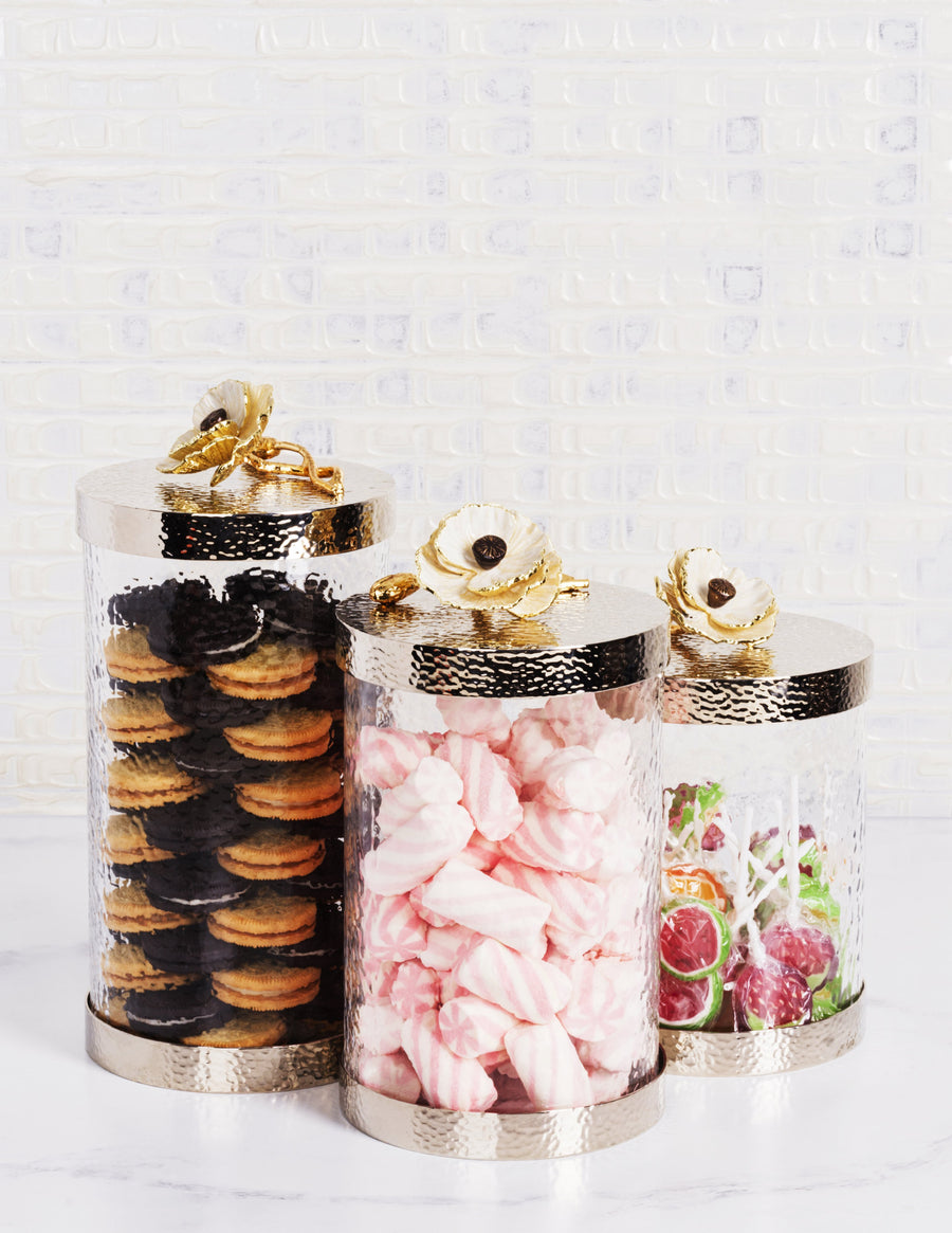 Michael Aram Anemone Canisters