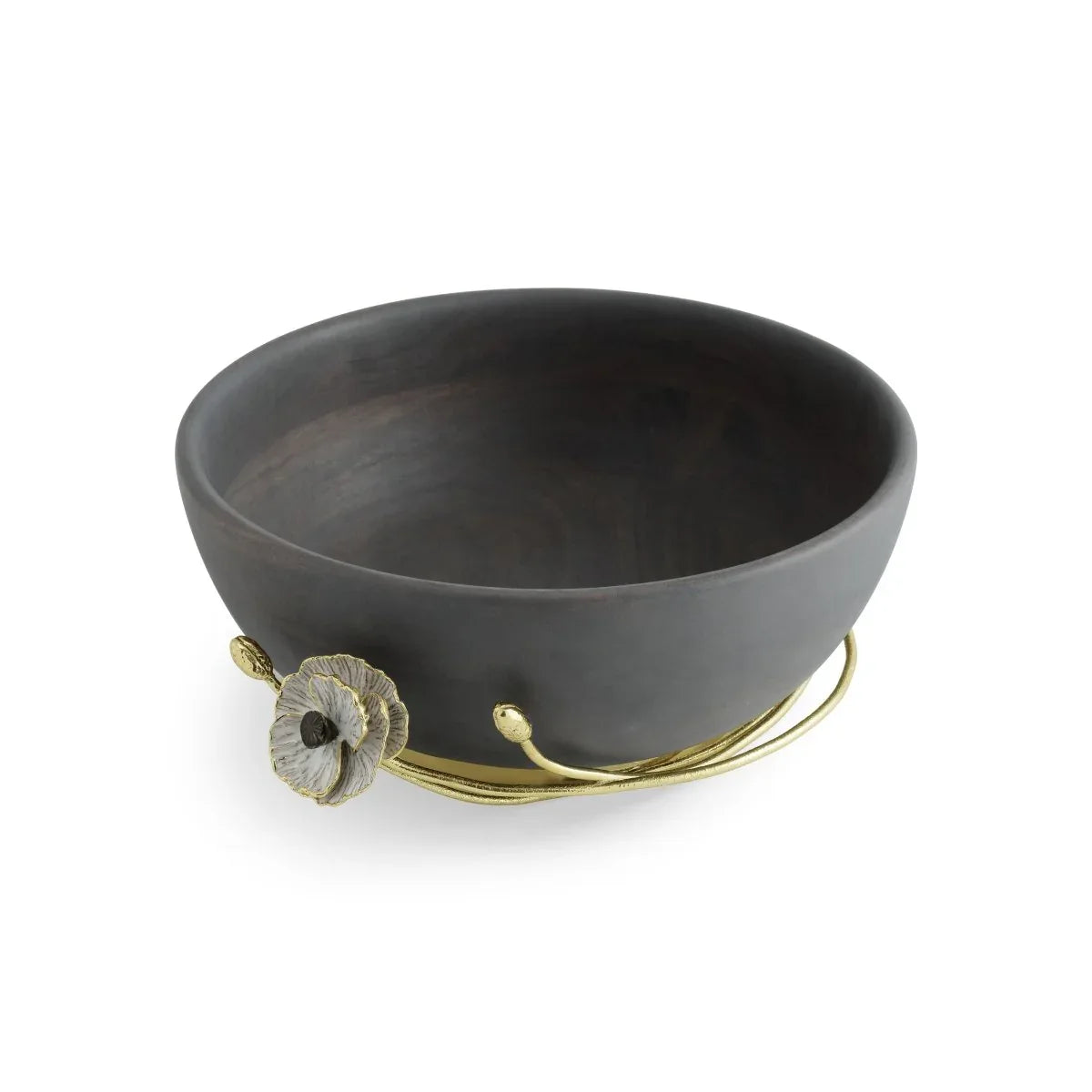 Anemone Wood Bowl – Michael Aram