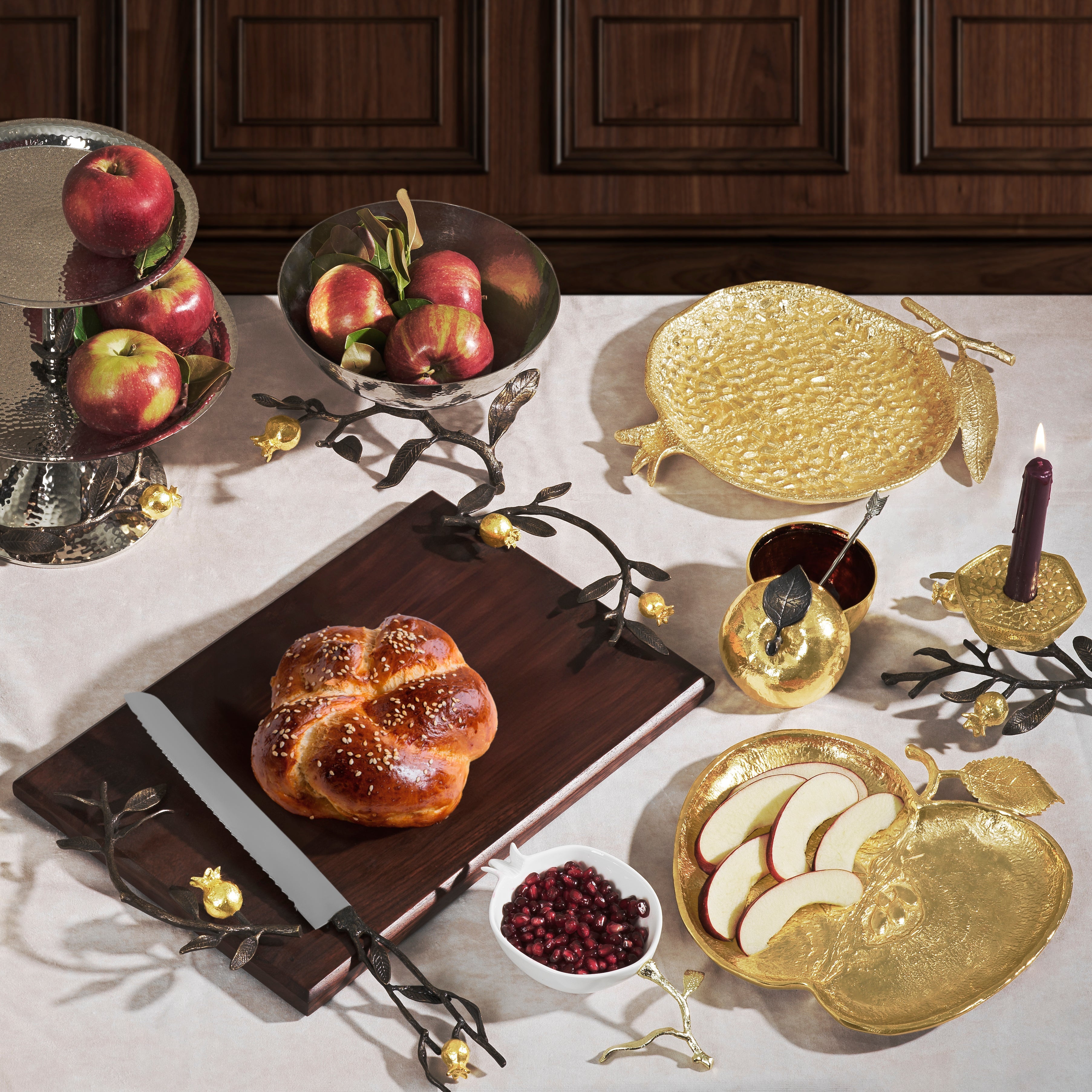 Apple plate set best sale