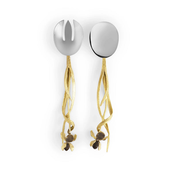 Michael Aram Black Iris Serving Set