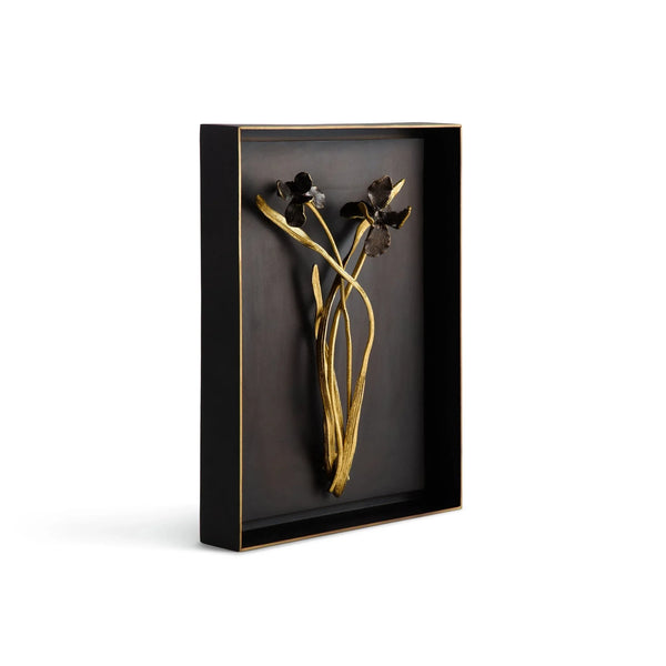 Michael Aram Black Iris Shadow Box