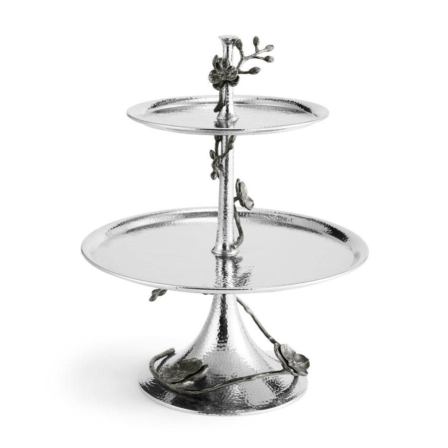 Michael Aram Black Orchid 2-Tier Etagere