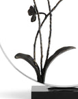 Michael Aram Black Orchid 22" Moon Gate Sculpture