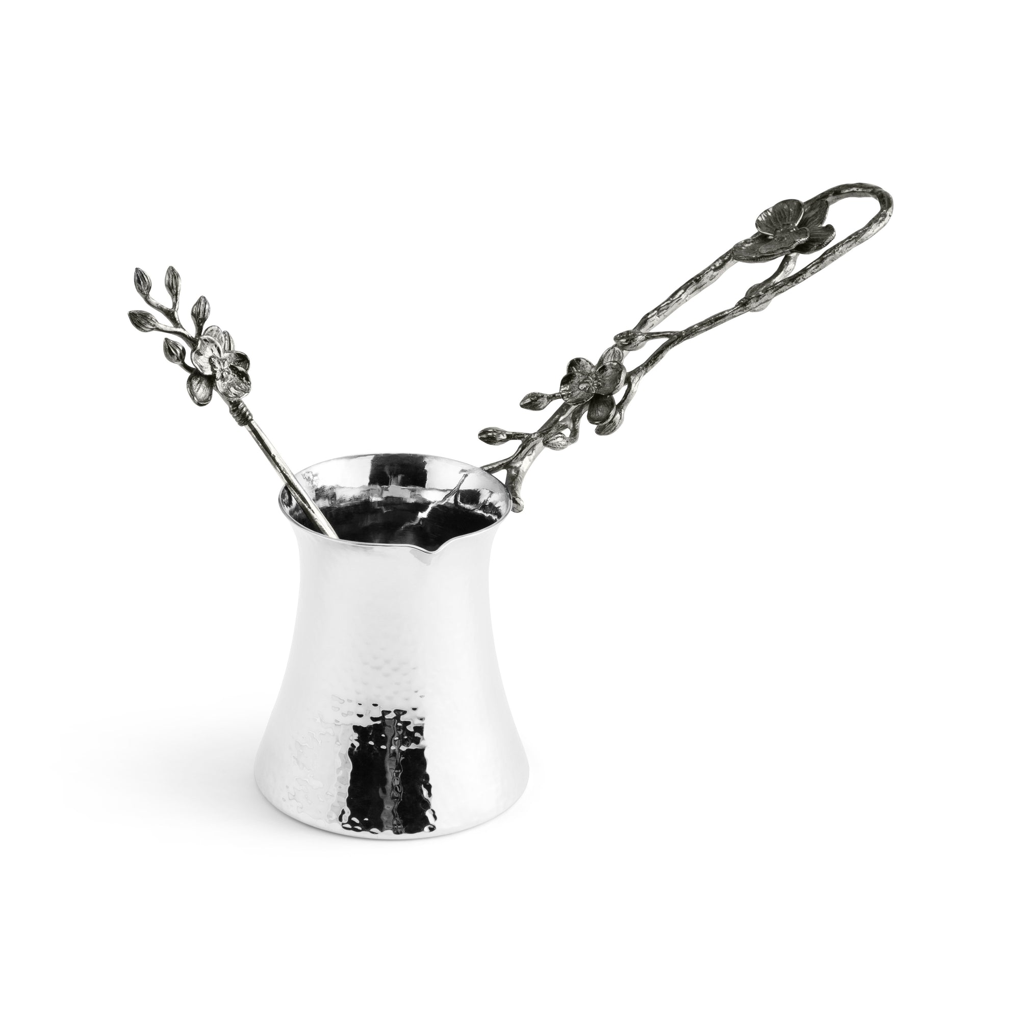 Michael Aram Black Orchid Coffee Pot &amp; Spoon