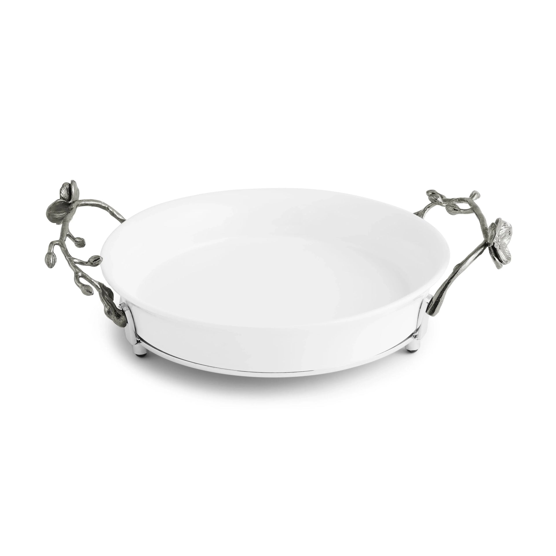 Black Orchid Pie Dish