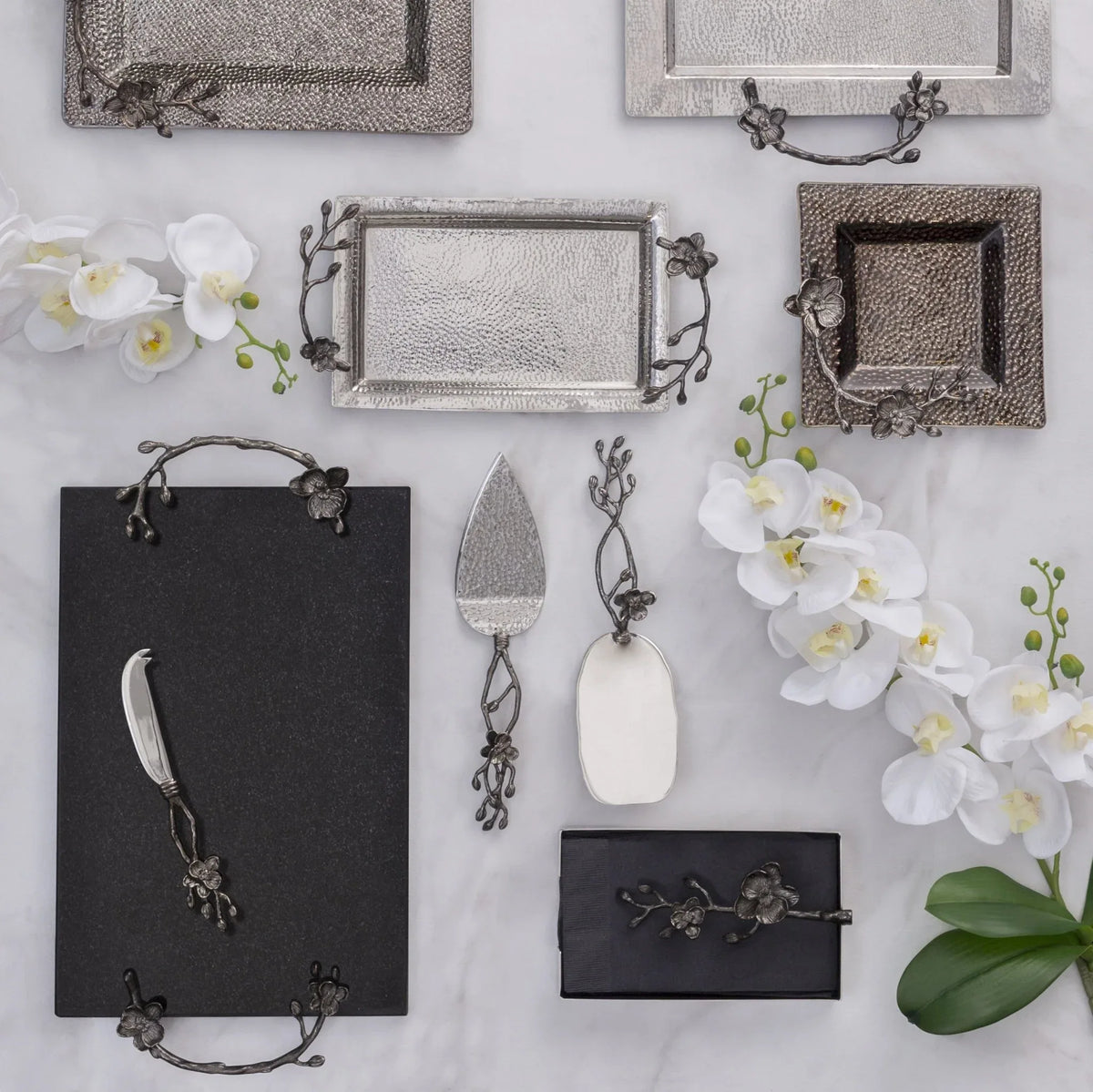 Michael Aram Black Orchid Serving Tray