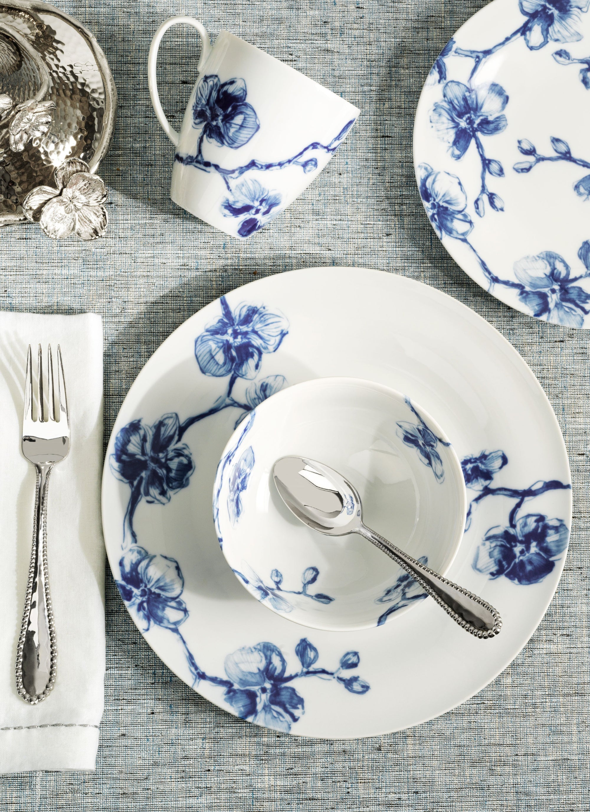 Michael Aram Blue Orchid Dinnerware
