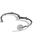 Michael Aram Botanical Leaf Bangle Bracelet with Diamonds