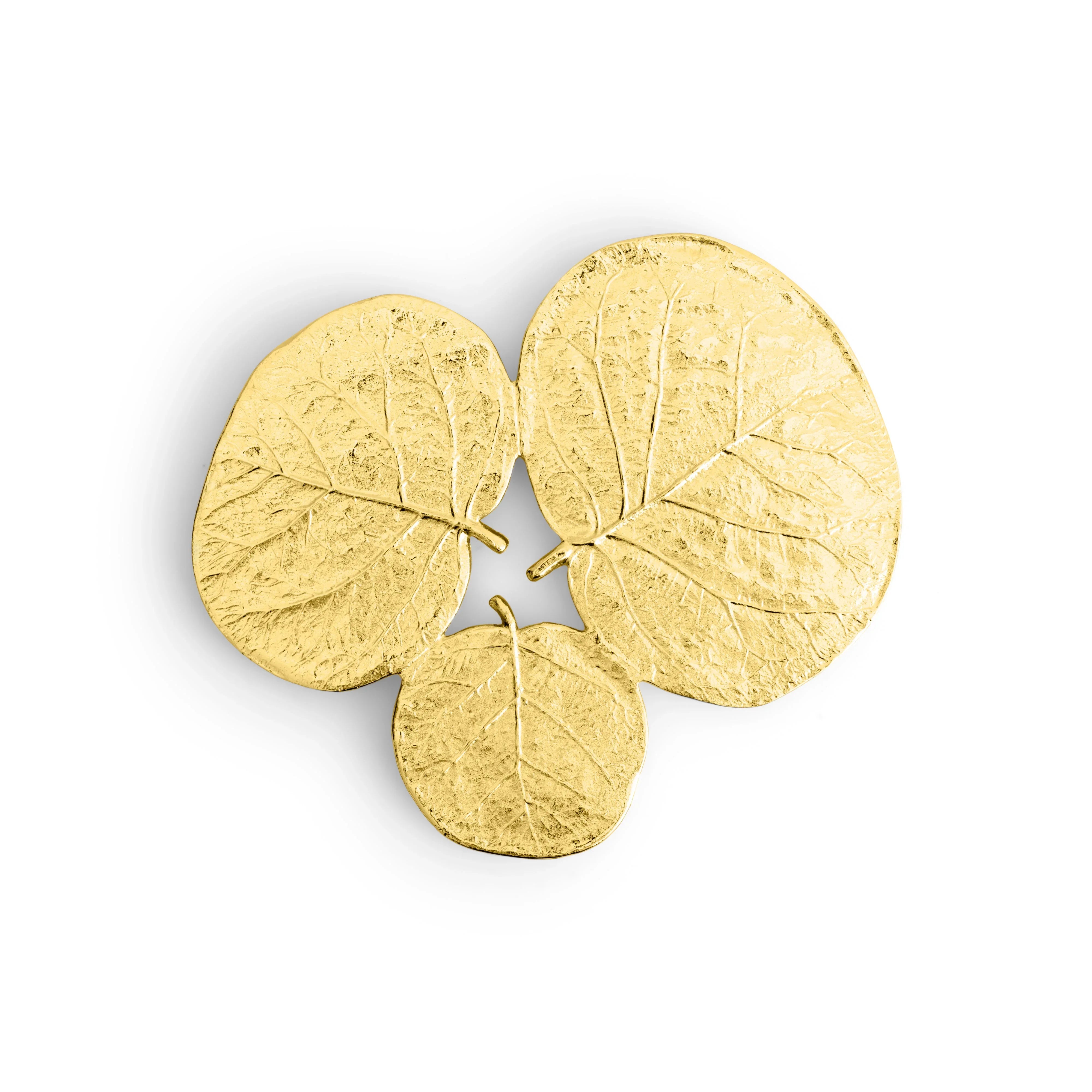 Botanical Leaf Gold Trivet – Michael Aram