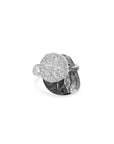 Michael Aram Botanical Leaf Ring with Diamonds