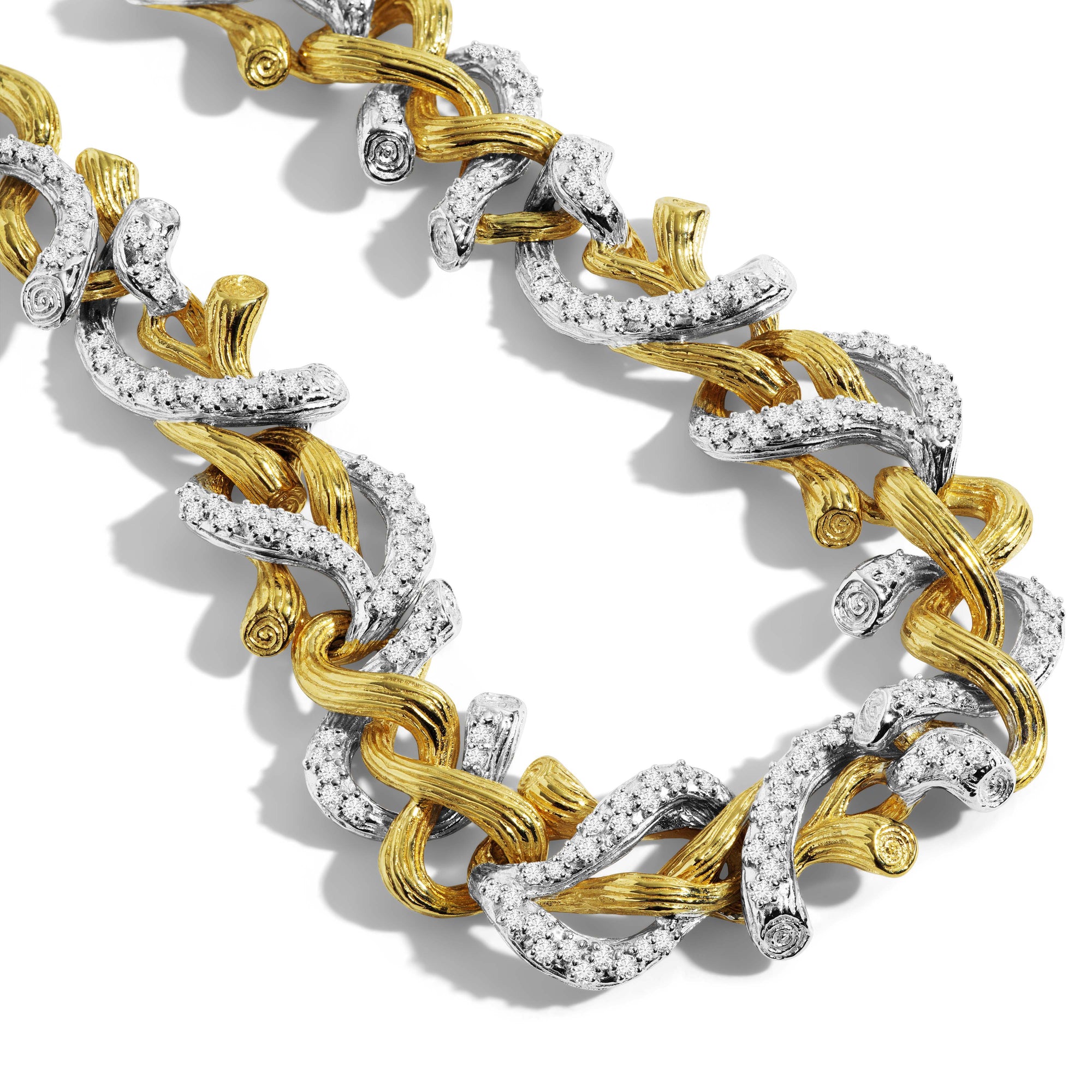 Michael Aram Branch Coral Bracelet with Diamonds