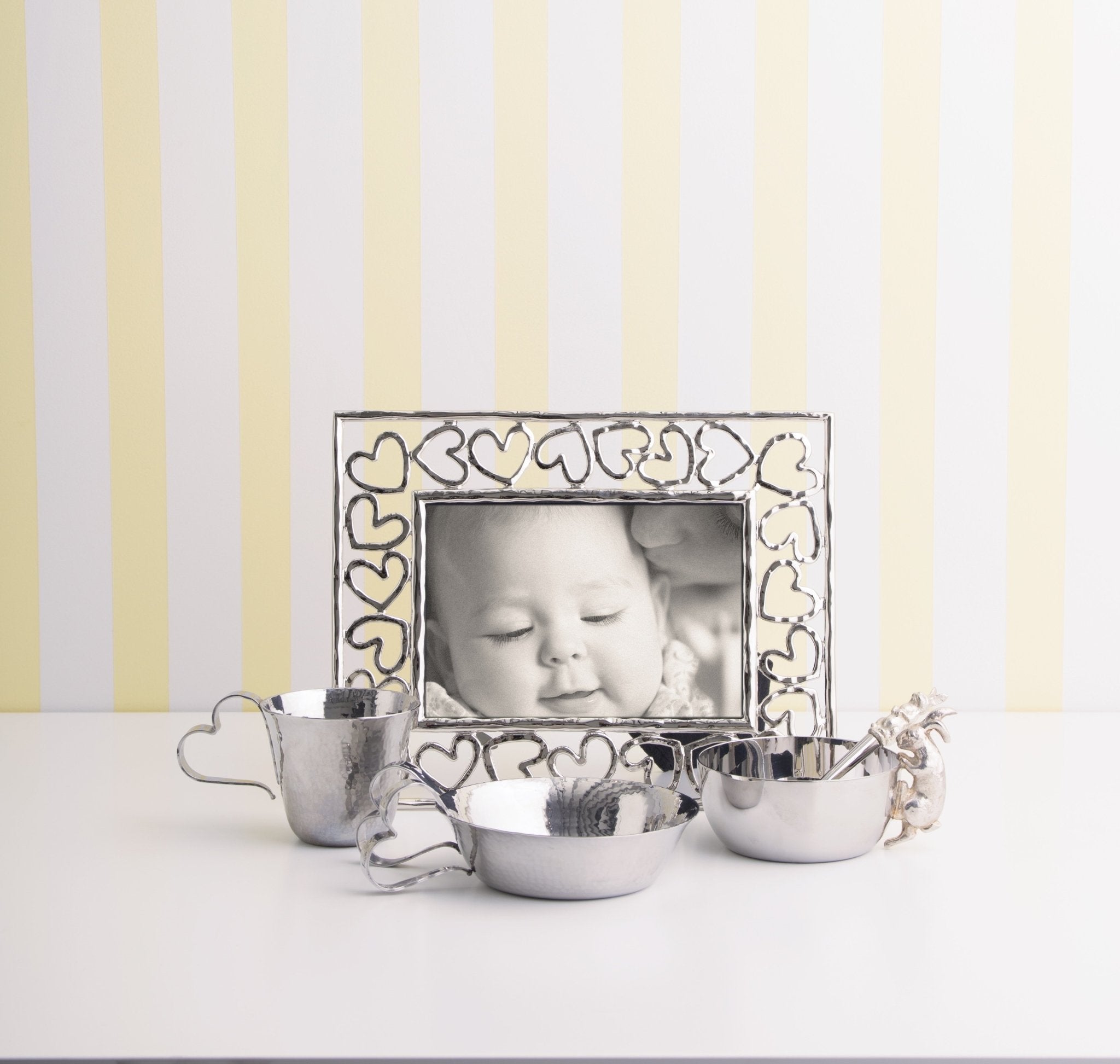 Michael aram baby picture hot sale frame