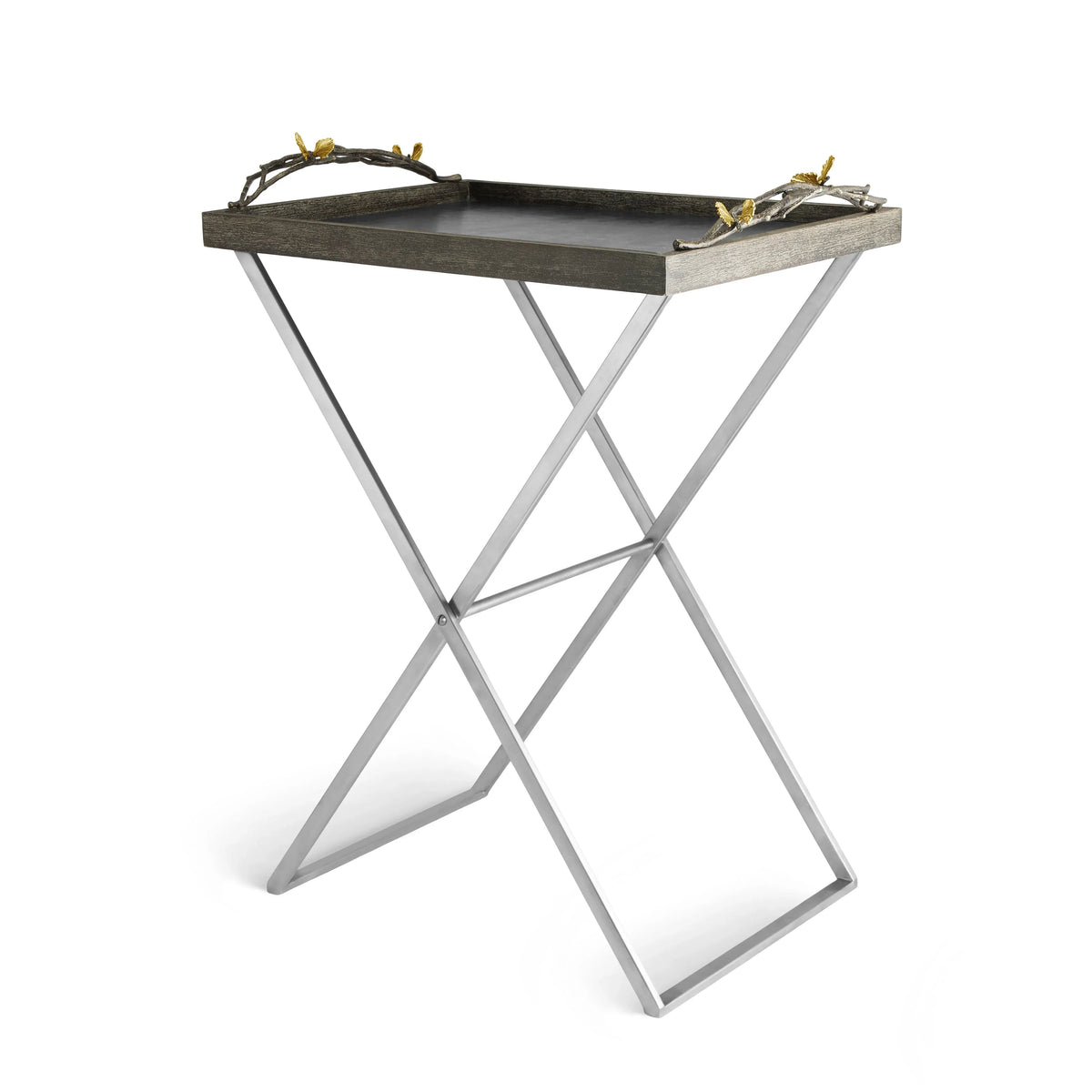 Michael Aram Butterfly Ginkgo Butler Tray Stand