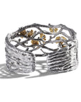 Michael Aram Butterfly Ginkgo Cuff Bracelet with Diamonds
