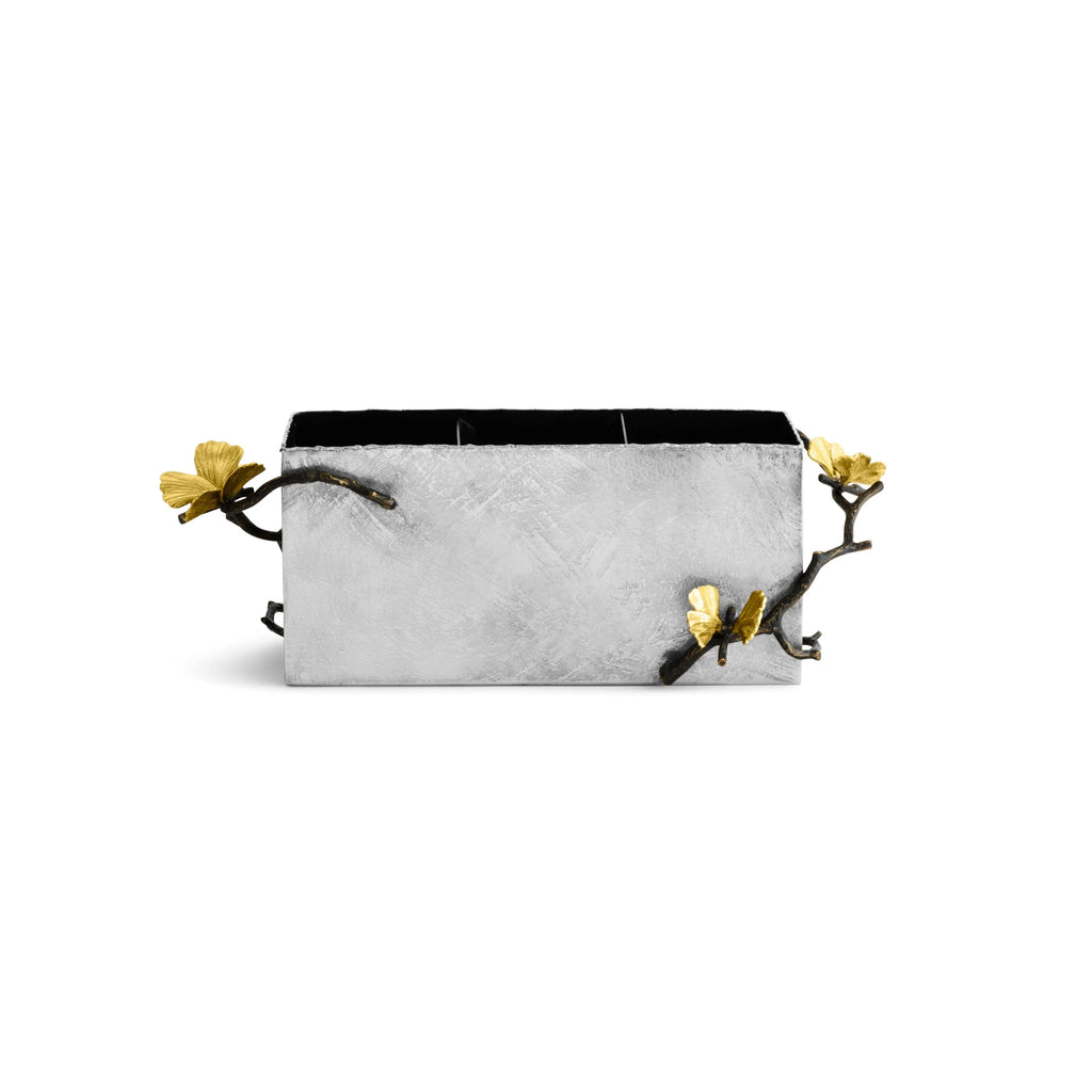 Butterfly Ginkgo Cutlery Caddy – Michael Aram