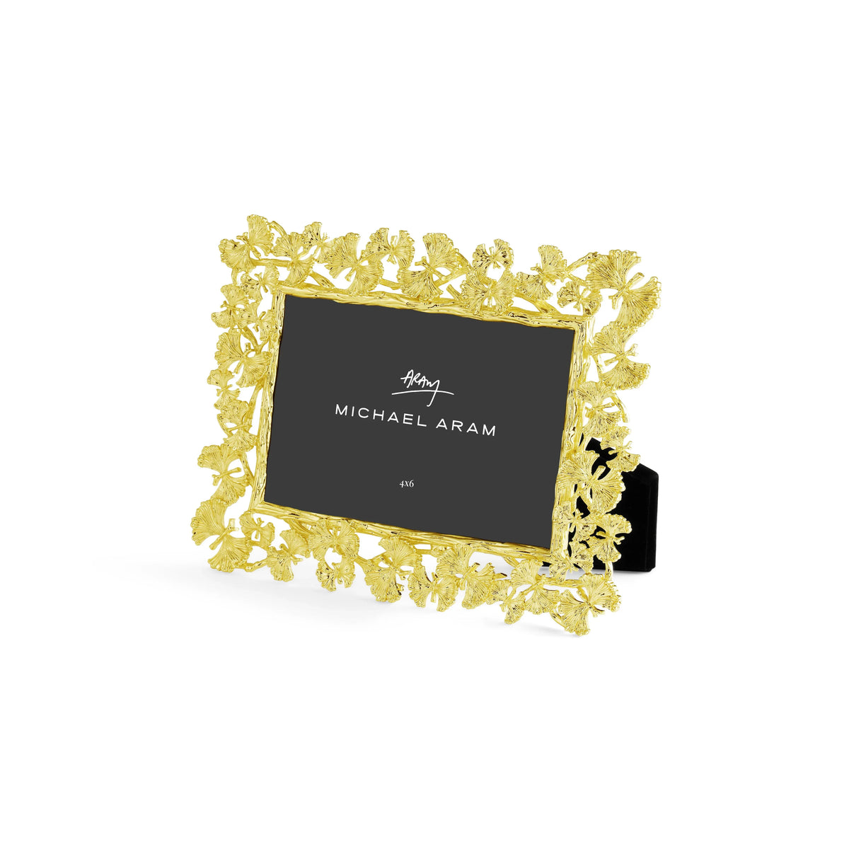 Butterfly Ginkgo Gold Sculpted Frame 4x6 – Michael Aram