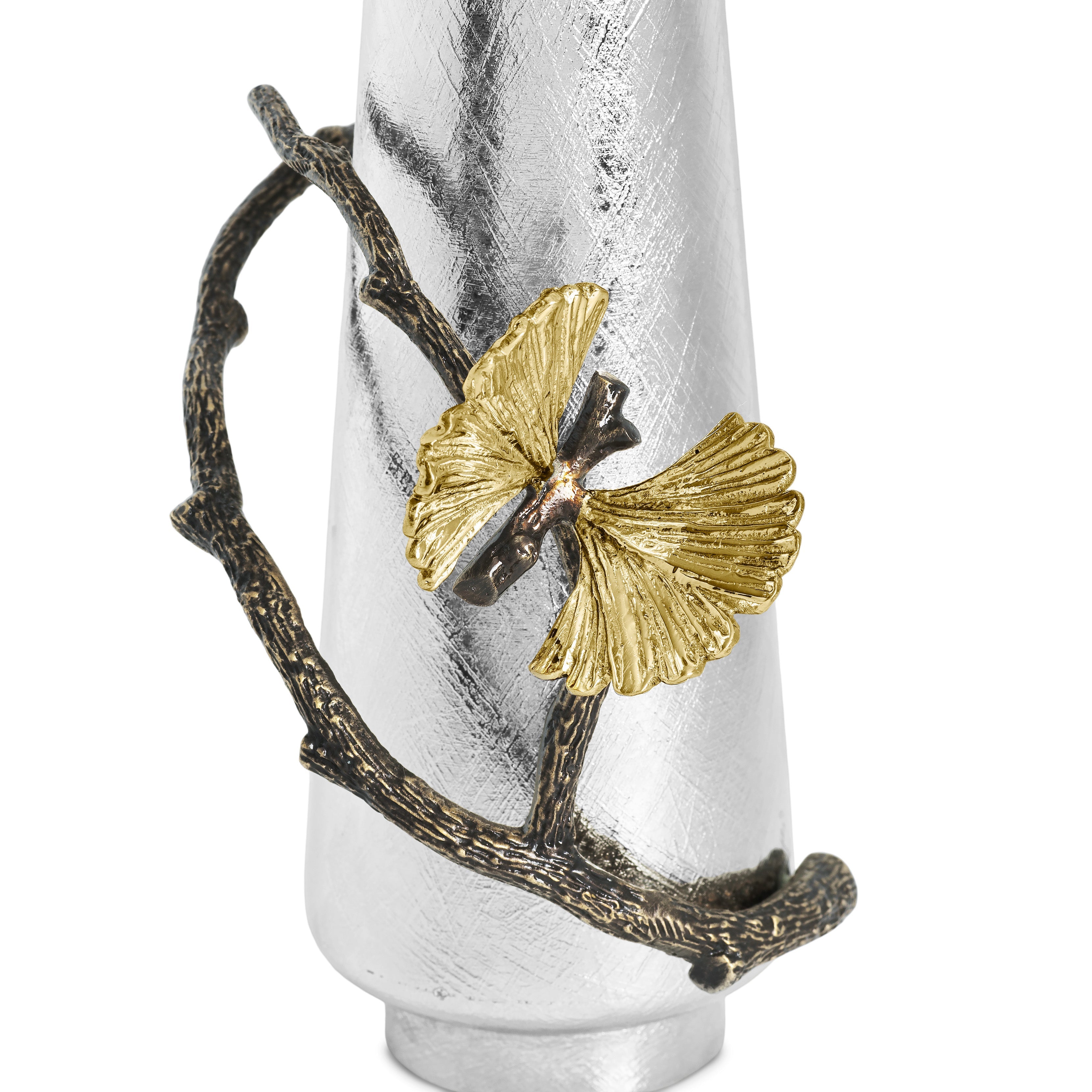 Butterfly Ginkgo Gold Candleholders – Michael Aram