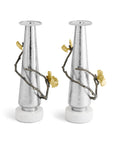 Michael Aram Butterfly Ginkgo Gold Candleholders